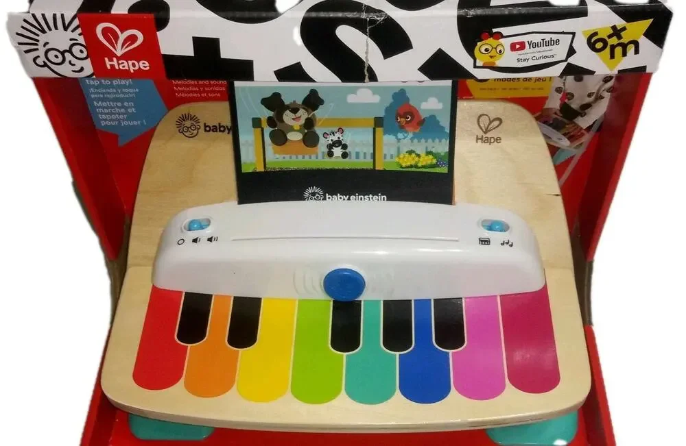 Baby Einstein Magic Touch Piano Wooden Musical Toy Toddler Toy Ages 6 Months